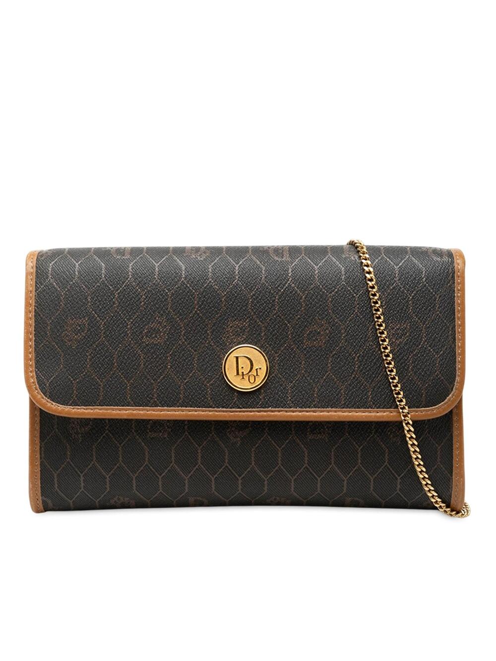 Dior Honeycomb Coated Canvas Chain Flap #359842D43B